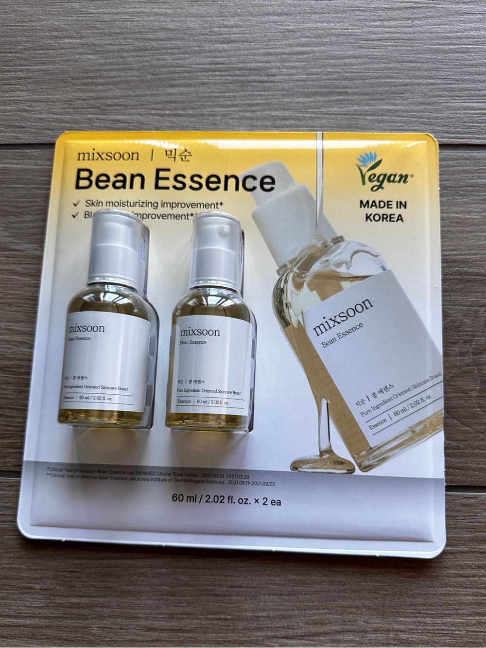NEW MIXSOON BEAN ESSENCE 2 PACK
